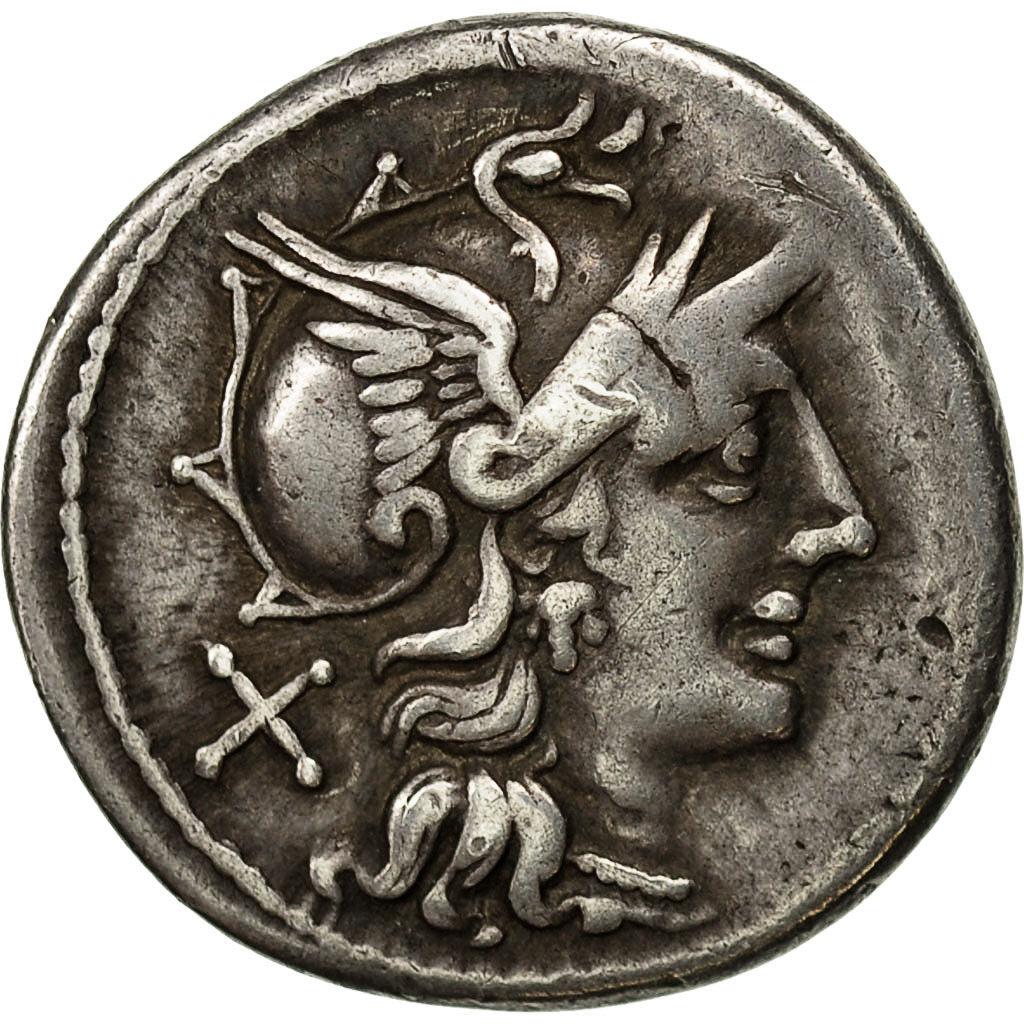Coin, Atilia, Denarius, Rome, EF(40-45), Silver, Crawford:199/1a