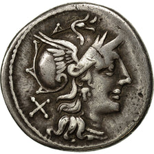 Coin, Atilia, Denarius, Rome, EF(40-45), Silver, Crawford:199/1a