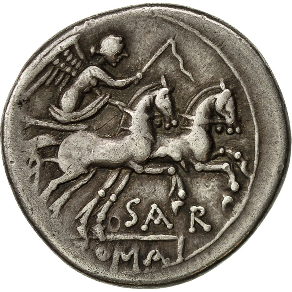 Coin, Atilia, Denarius, Rome, EF(40-45), Silver, Crawford:199/1a