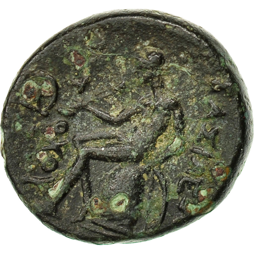 Monnaie, Royaume Séleucide, Antiochus Ier Soter, Bronze, Antioche, TTB, Bronze