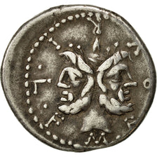 Munten, Furia, Denarius, Rome, ZF, Zilver, Crawford:281/1