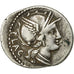 Monnaie, Rutilia, Denier, Rome, TTB, Argent, Crawford:387/1