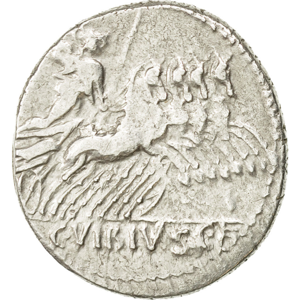 Moneda, Vibia, Denarius, Rome, MBC, Plata, Crawford:342/5a