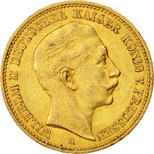 Moneta, Stati tedeschi, PRUSSIA, Wilhelm II, 20 Mark, 1900, Berlin, SPL-, Oro