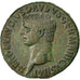 Coin, Nero Claudius Drusus, Sestertius, Rome, AU(55-58), Bronze, RIC:109
