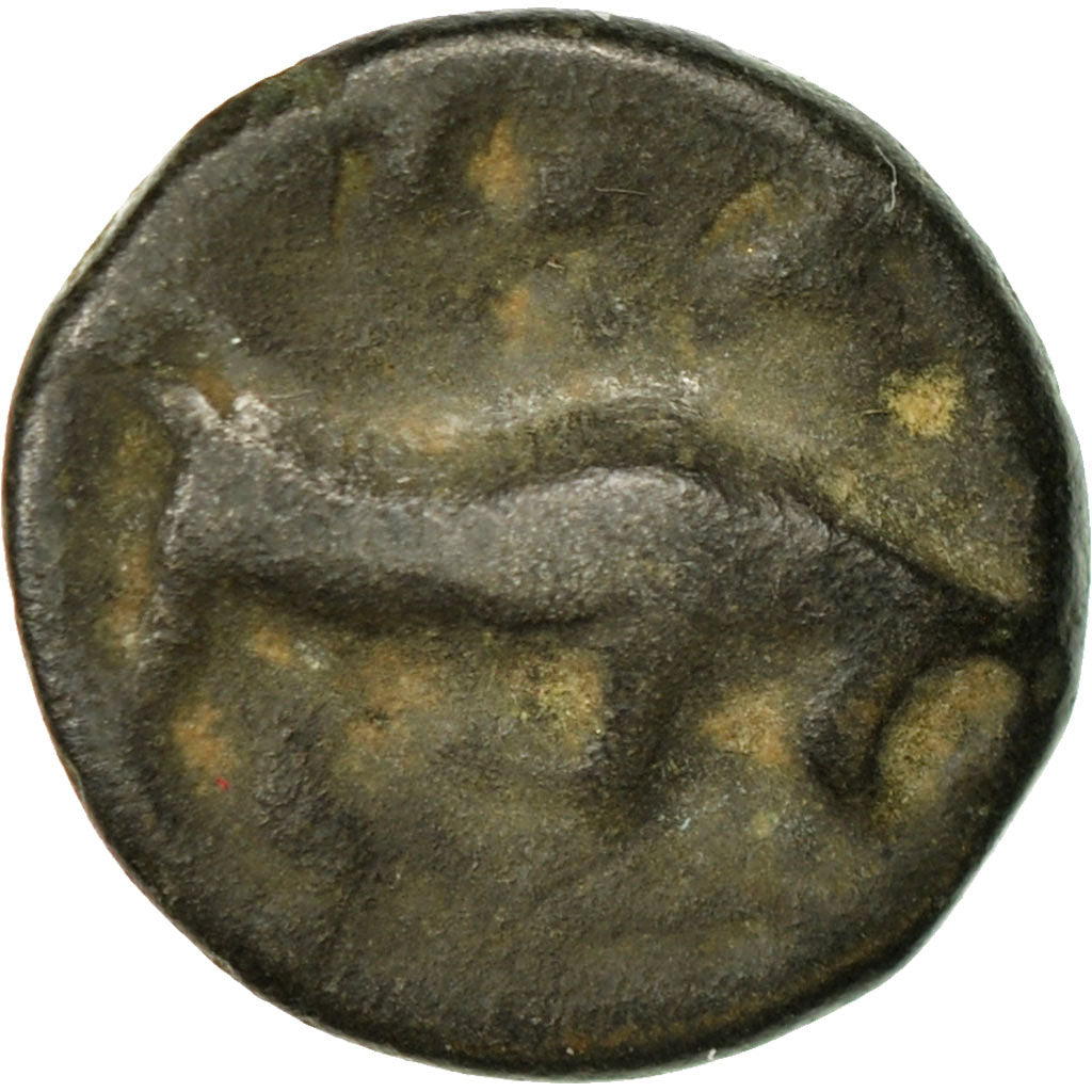 Coin, Bituriges, Potin, VF(20-25), Potin, Delestrée:148