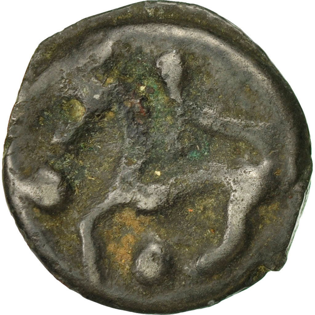 Coin, Senones, Potin, VF(30-35), Potin, Delestrée:2640