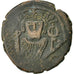 Coin, Maurice Tiberius, Follis, Kyzikos, VF(30-35), Bronze, Sear:519
