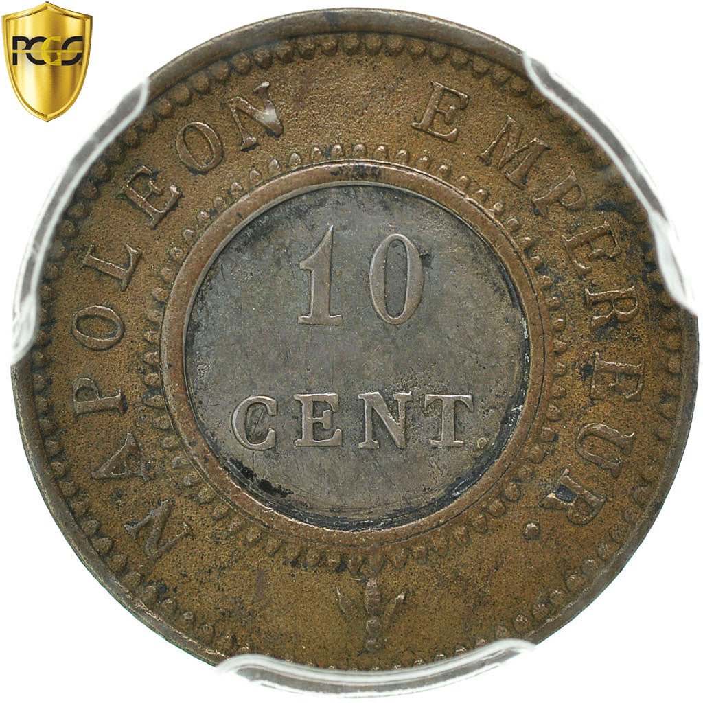 France, Napoleon I, 10 Centimes, Pattern, 1807, Paris, PCGS, SP53, AU(50-53)