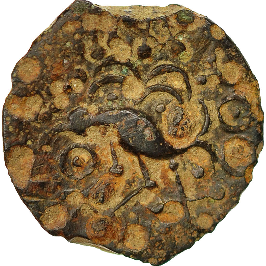 Moneta, Senones, Bronze, MB+, Bronzo, Delestrée:2636