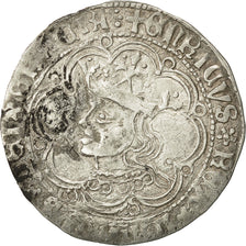 Coin, Spain, Castille and Leon, Henri IV, Real, Sevilla, EF(40-45), Silver