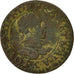 Coin, France, Louis XIII, Double tournois, 1615, Amiens, VF(20-25), Copper