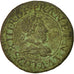 Munten, Frankrijk, Louis XIII, Double tournois, buste juvénile, Double