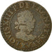 Coin, France, Louis XIII, Double tournois, 1616, Amiens, VF(20-25), Copper