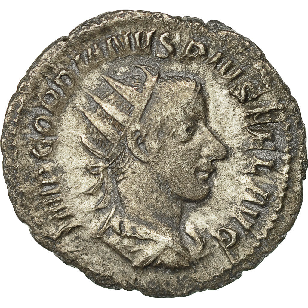 Coin, Gordian III, Antoninianus, Rome, EF(40-45), Billon, RIC:86