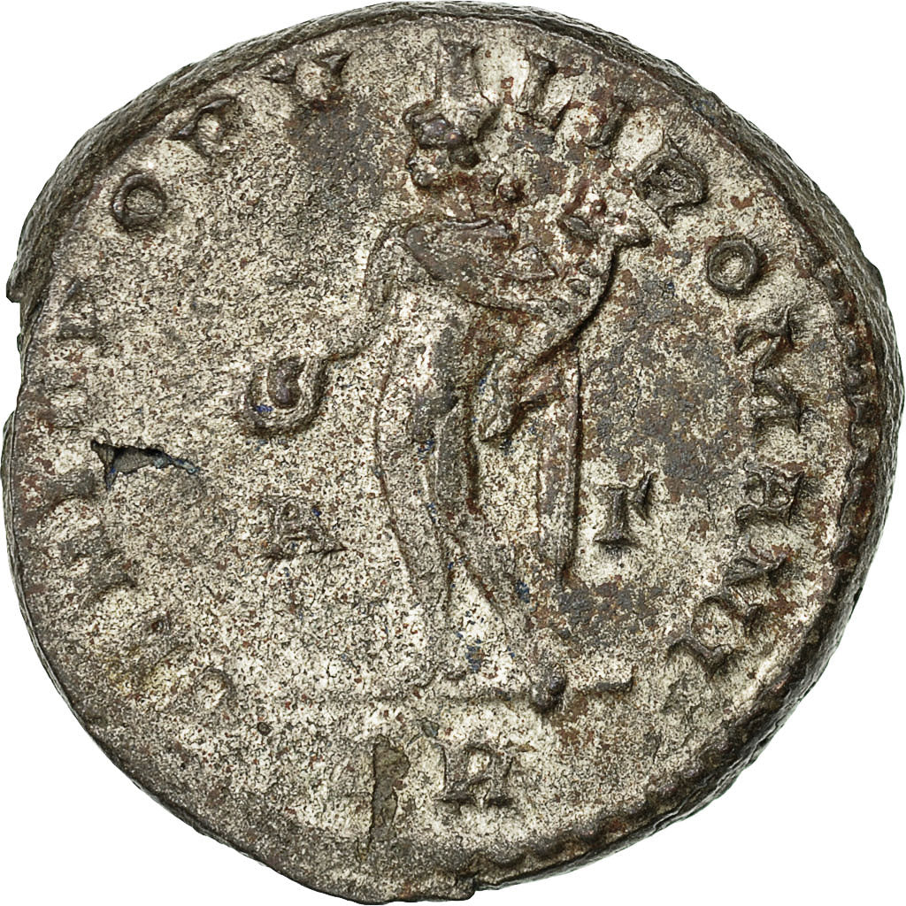 Münze, Maximianus, Follis, Trier, SS+, Billon, RIC:181b