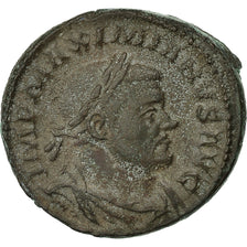Coin, Maximianus, Follis, Trier, EF(40-45), Billon, RIC:583b