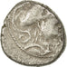 Allobroges, Denier à l'hippocampe, VF(30-35), Silver, Delestré:3125