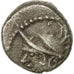 Münze, Allobroges, Denarius, S+, Silber, Delestrée:3127