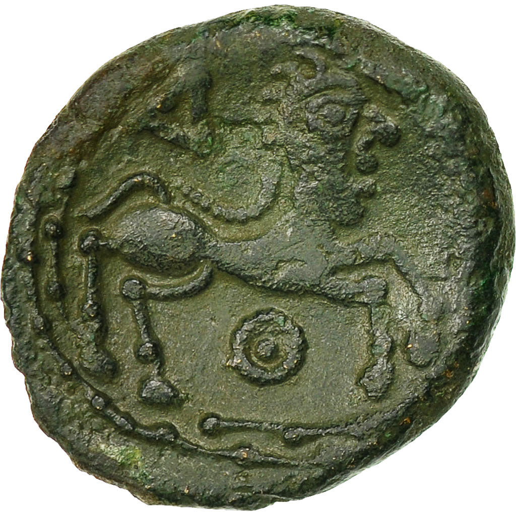 Coin, Bellovaci, Bronze, EF(40-45), Bronze, Delestrée:319