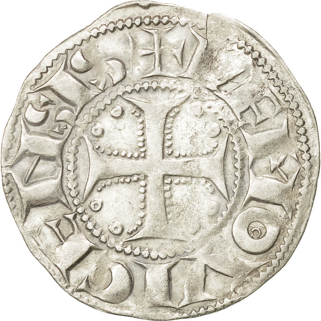 Monnaie, France, Limousin, Denier, Limoges, SUP, Argent, Boudeau:392