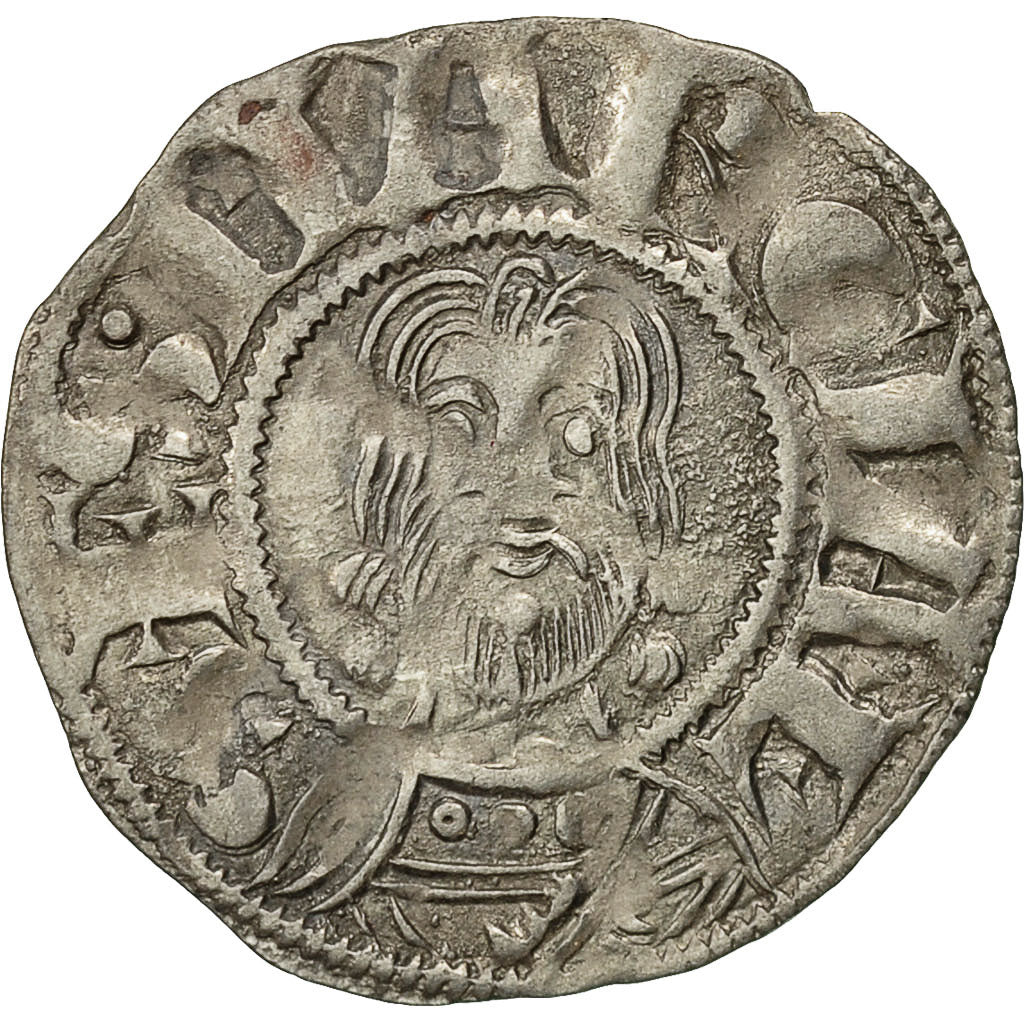 Coin, France, Limousin, Denarius, Limoges, AU(50-53), Silver, Boudeau:392