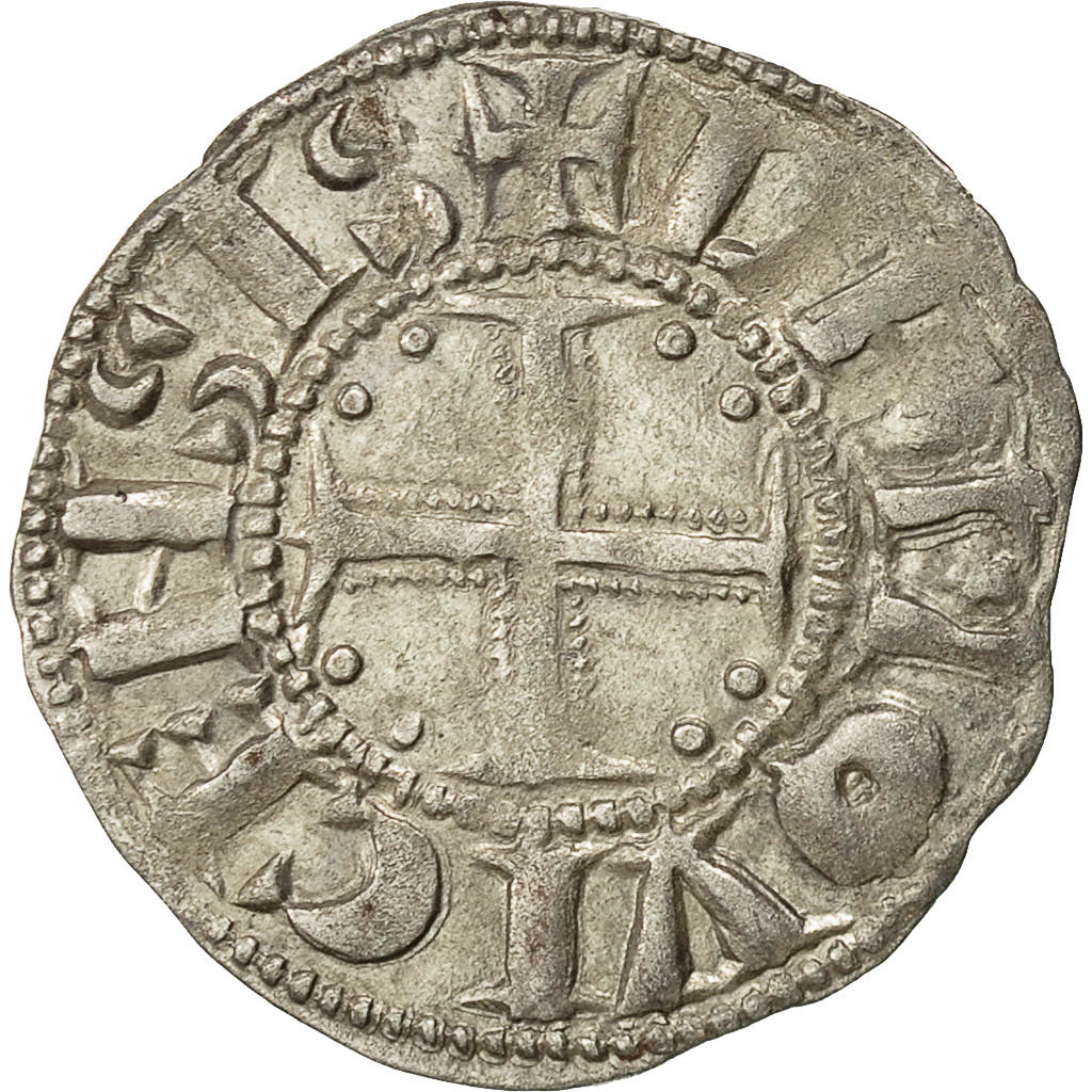 Münze, Frankreich, Limousin, Denarius, Limoges, VZ, Silber, Boudeau:392