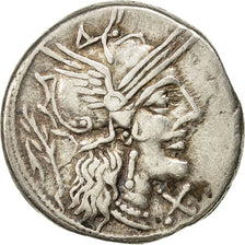 Munten, Papiria, Denarius, Rome, ZF, Zilver, Crawford:276/1