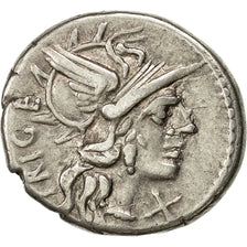Coin, Curiatia, Denarius, Rome, EF(40-45), Silver, Crawford:223/1