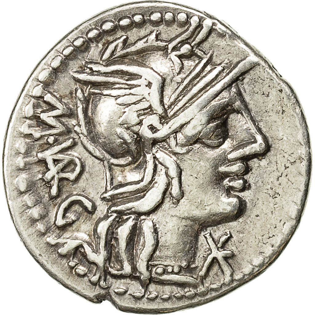 Coin, Vargunteia, Denarius, Rome, EF(40-45), Silver, Crawford:257/1