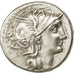 Moneda, Claudia, Denarius, Rome, MBC, Plata, Crawford:300/1