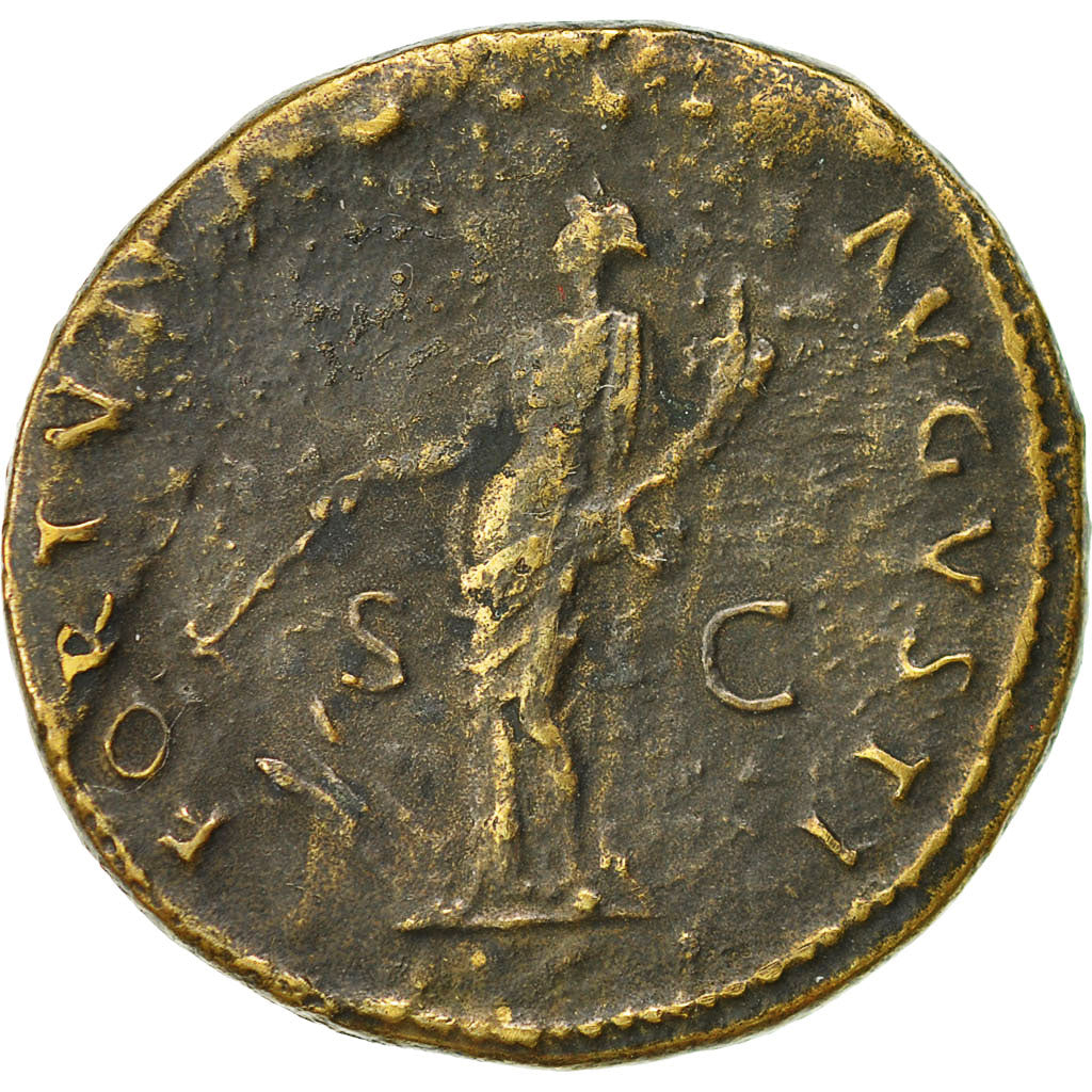 Coin, Domitian, Dupondius, Rome, EF(40-45), Bronze, RIC:643