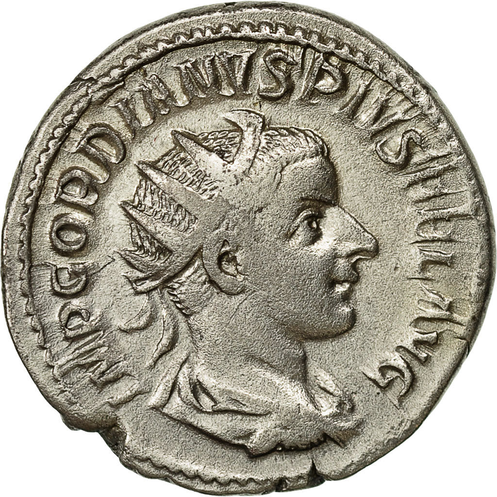 Coin, Gordian III, Antoninianus, Rome, EF(40-45), Billon, RIC:83