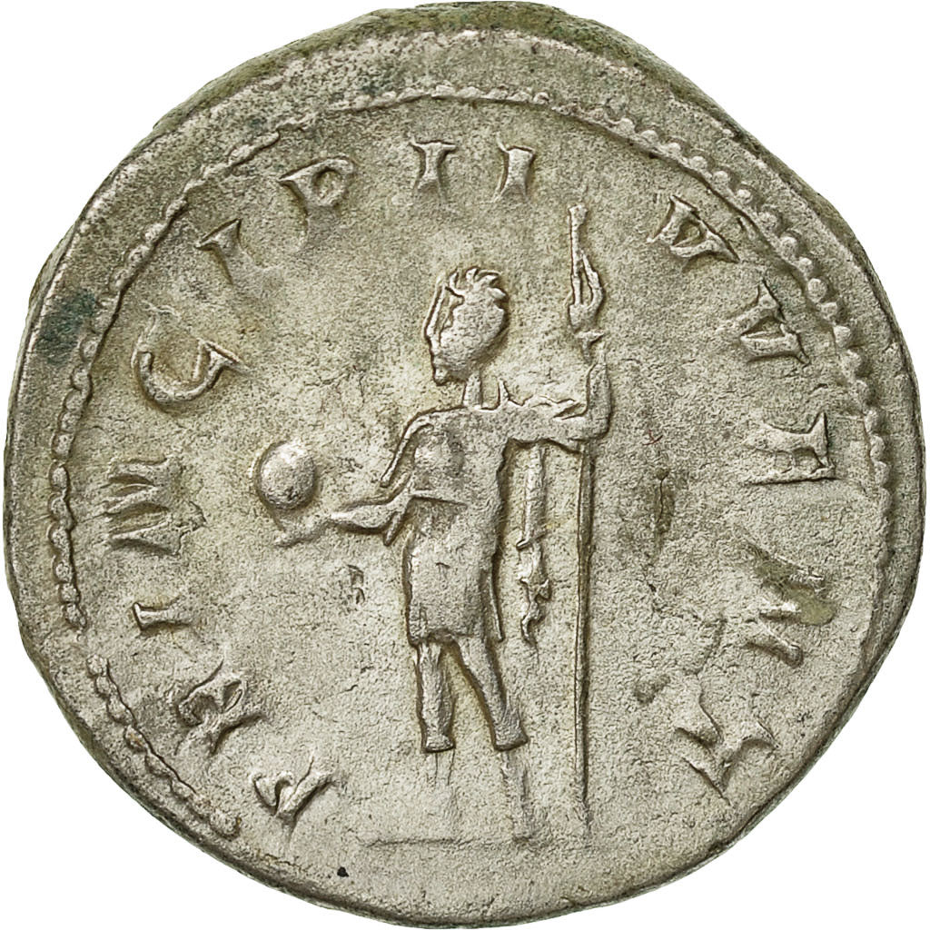 Coin, Philip II, Antoninianus, Rome, EF(40-45), Billon, RIC:218