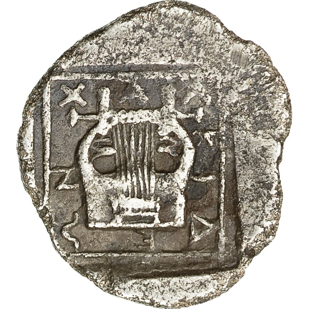 Coin, Macedonia, Chalkidian League, Tetrobol, Olynthos, EF(40-45), Silver, SNG