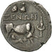 Coin, Illyria, Dyrrhachium, Drachm, Dyrrhachium, EF(40-45), Silver, SNG Cop:493