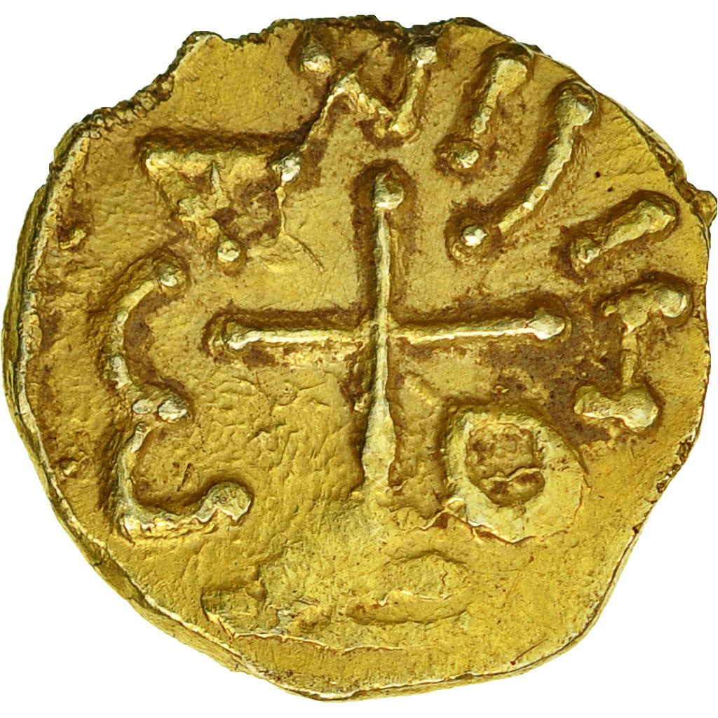 France, LVRAN VICVS, Triens, MAVRINVS Moneyer, AU(50-53), Gold, Belfort:2372