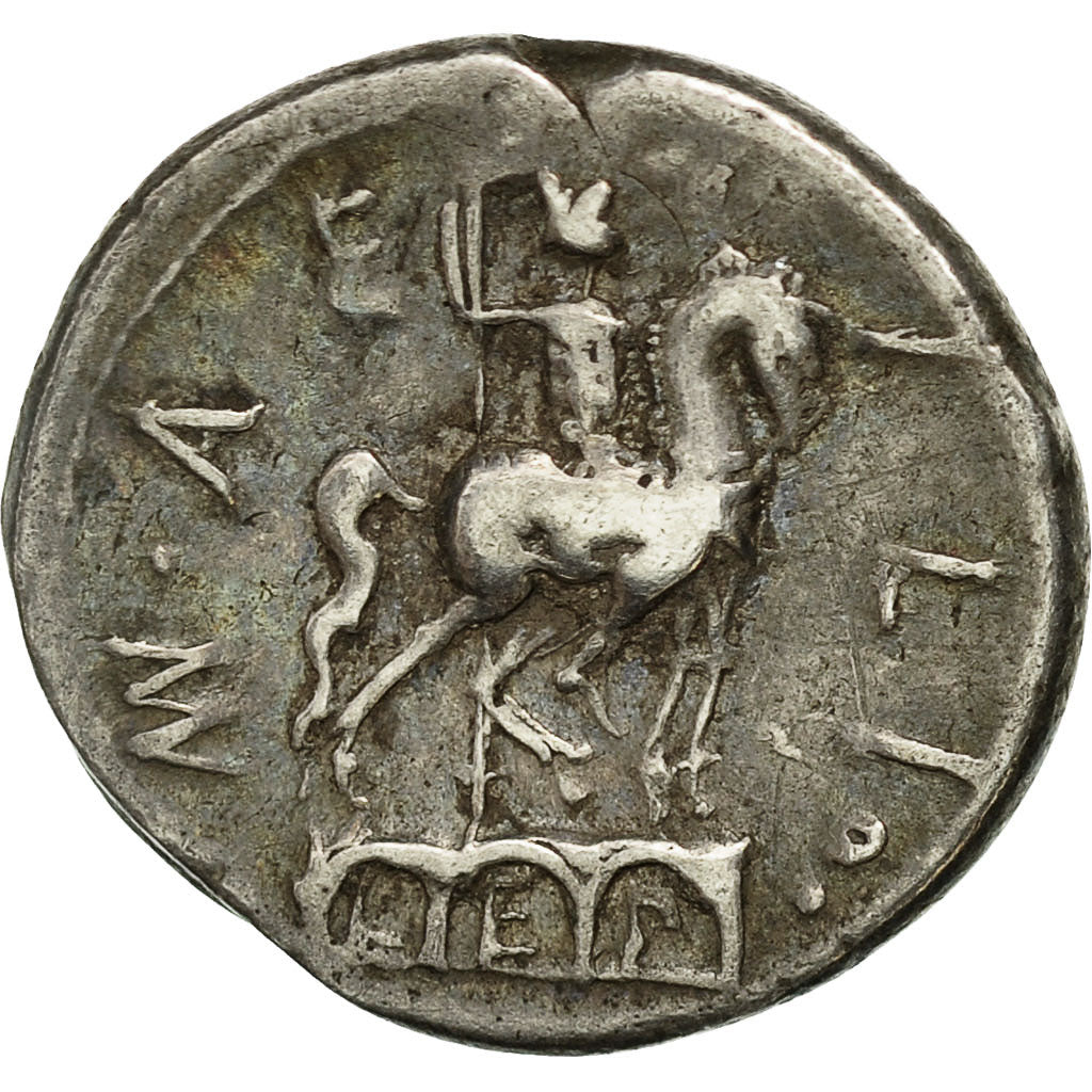 Coin, Aemilia, Denarius, Rome, EF(40-45), Silver, Crawford:291/1