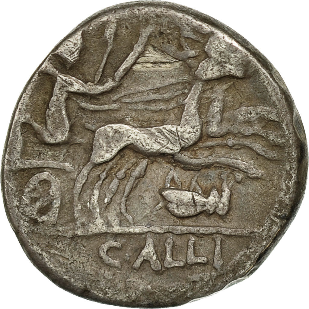 Coin, Aelia, Denarius, Rome, VF(30-35), Silver, Crawford:336/1a