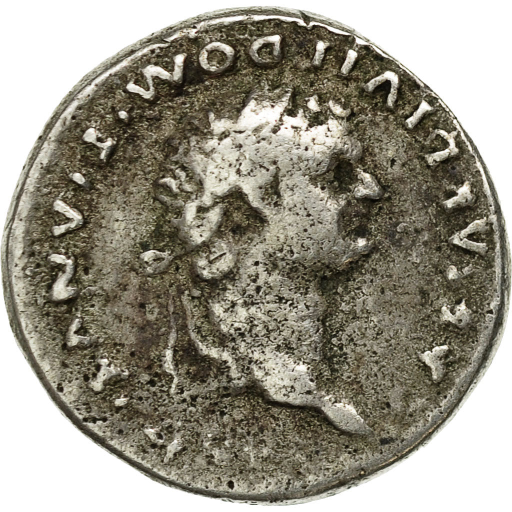 Coin, Domitian, Denarius, Rome, manifestly cast forgery, VF(20-25), RIC:266