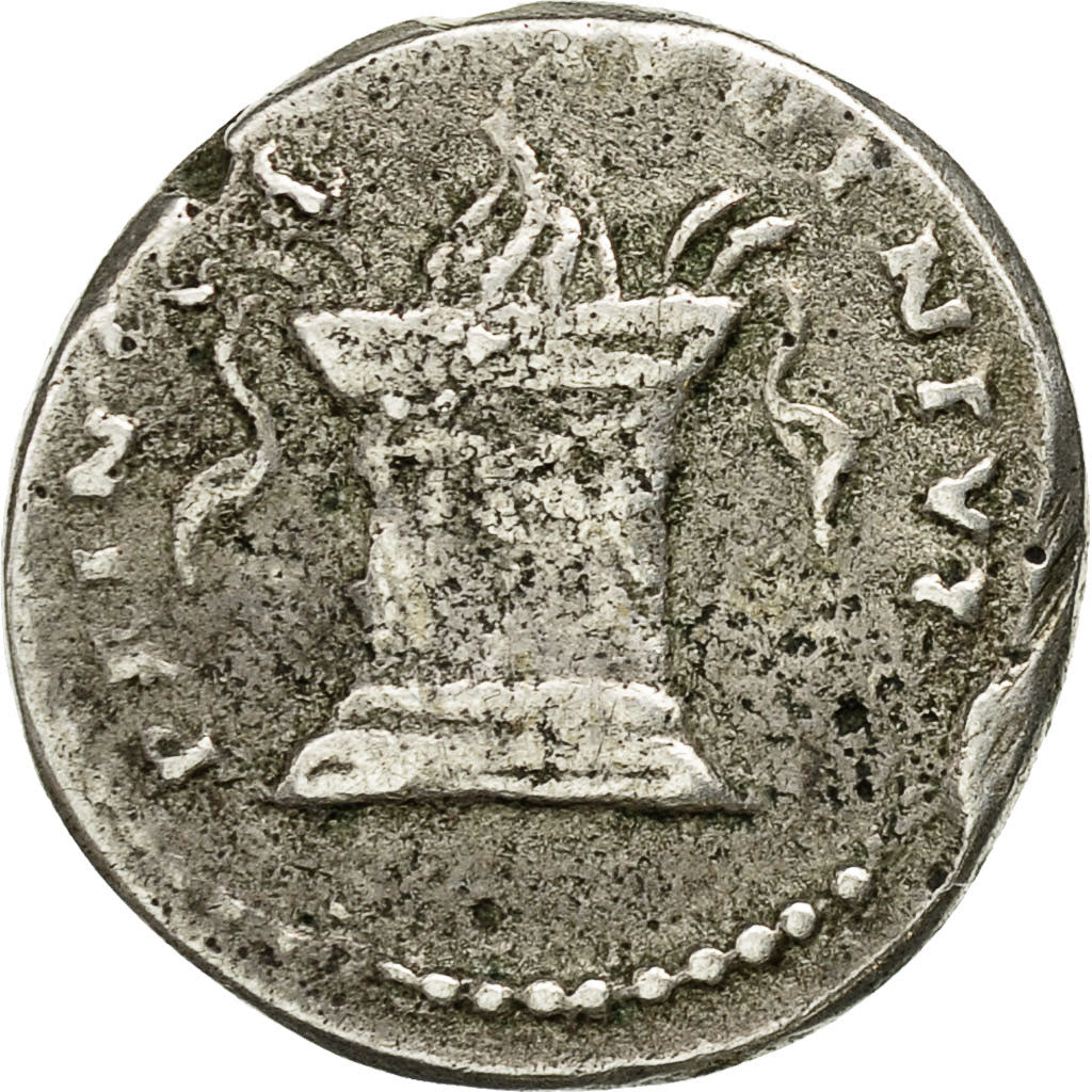 Coin, Domitian, Denarius, Rome, manifestly cast forgery, VF(20-25), RIC:266