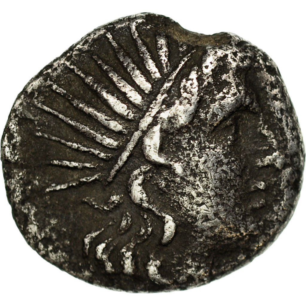 Monnaie, Caria Island, Rhodes, Drachme, TTB, Argent, SNG Cop:826, HGC:6-1457