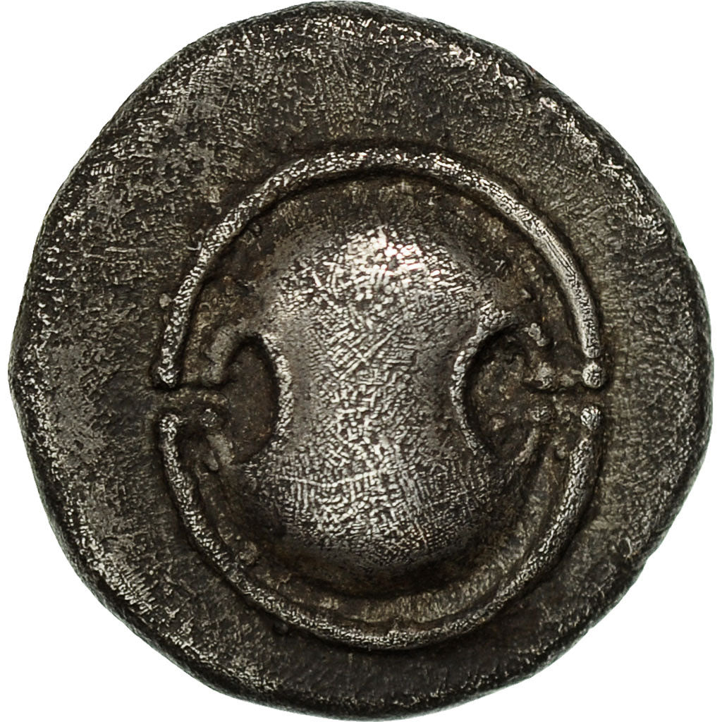 Coin, Boeotia, Thebes, Hemidrachm, AU(50-53), Silver, BMC:32