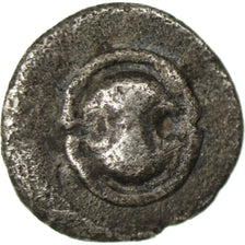 Coin, Boeotia, Thebes, Tetartemorion, EF(40-45), Silver