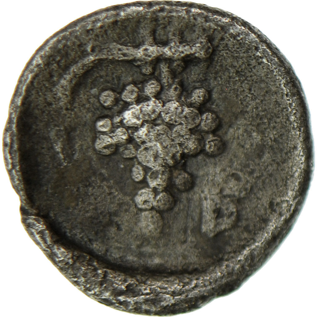 Coin, Boeotia, Thebes, Tetartemorion, EF(40-45), Silver