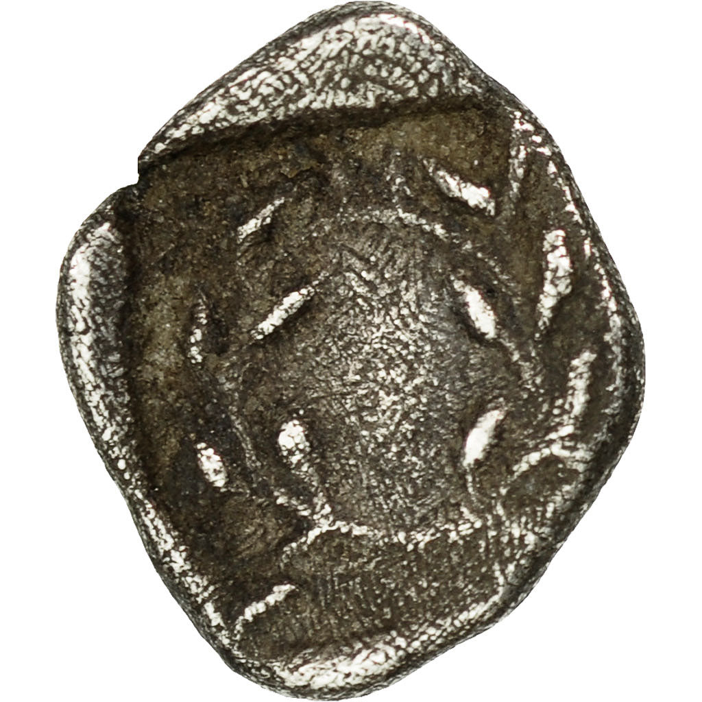 Coin, Aeolis, Elaea, Hemiobol, EF(40-45), Silver, SNG Cop:164
