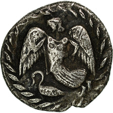Coin, Sicily, Kamarina, Litra, EF(40-45), Silver, HGC:2-536