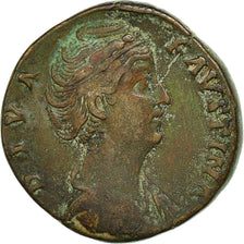Coin, Faustina I, Sestertius, Rome, VF(30-35), Bronze, RIC:1128
