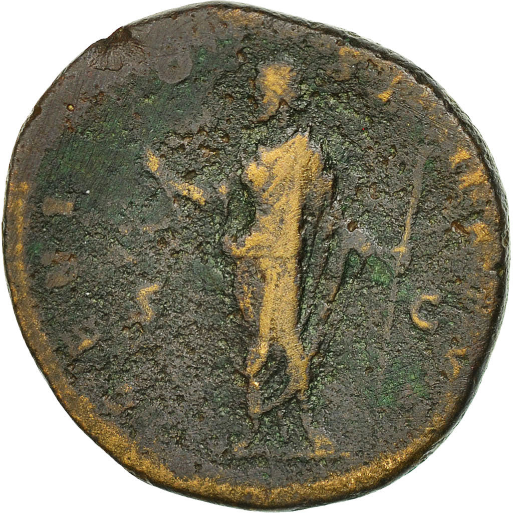 Coin, Antoninus Pius, Dupondius, Rome, VF(20-25), Bronze, RIC:660a