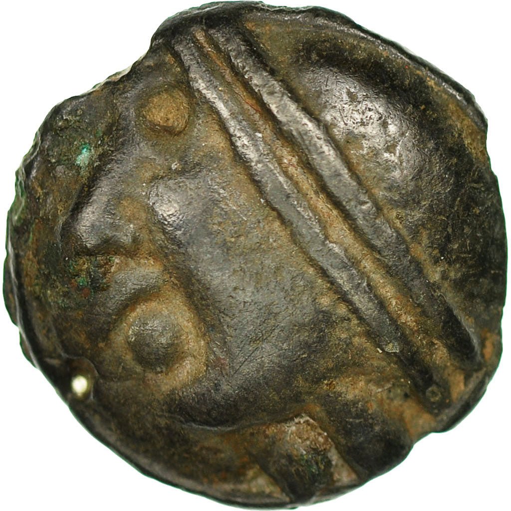 Münze, Sequani, Potin, SS, Potin, Delestrée:3091